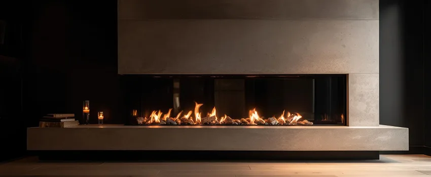 Gas Fireplace Ember Bed Design Services in Vero Beach, Florida