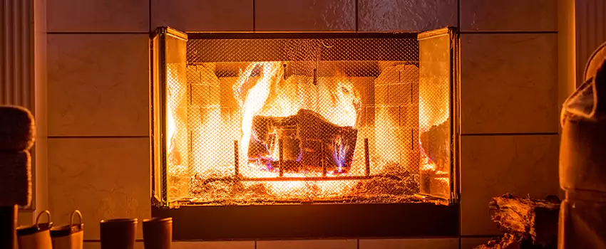 Mendota Hearth Landscape Fireplace Installation in Vero Beach, Florida