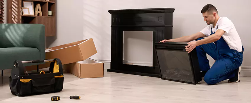 Old Rusted Metal Fireplace Repair And Replacement in Vero Beach, FL